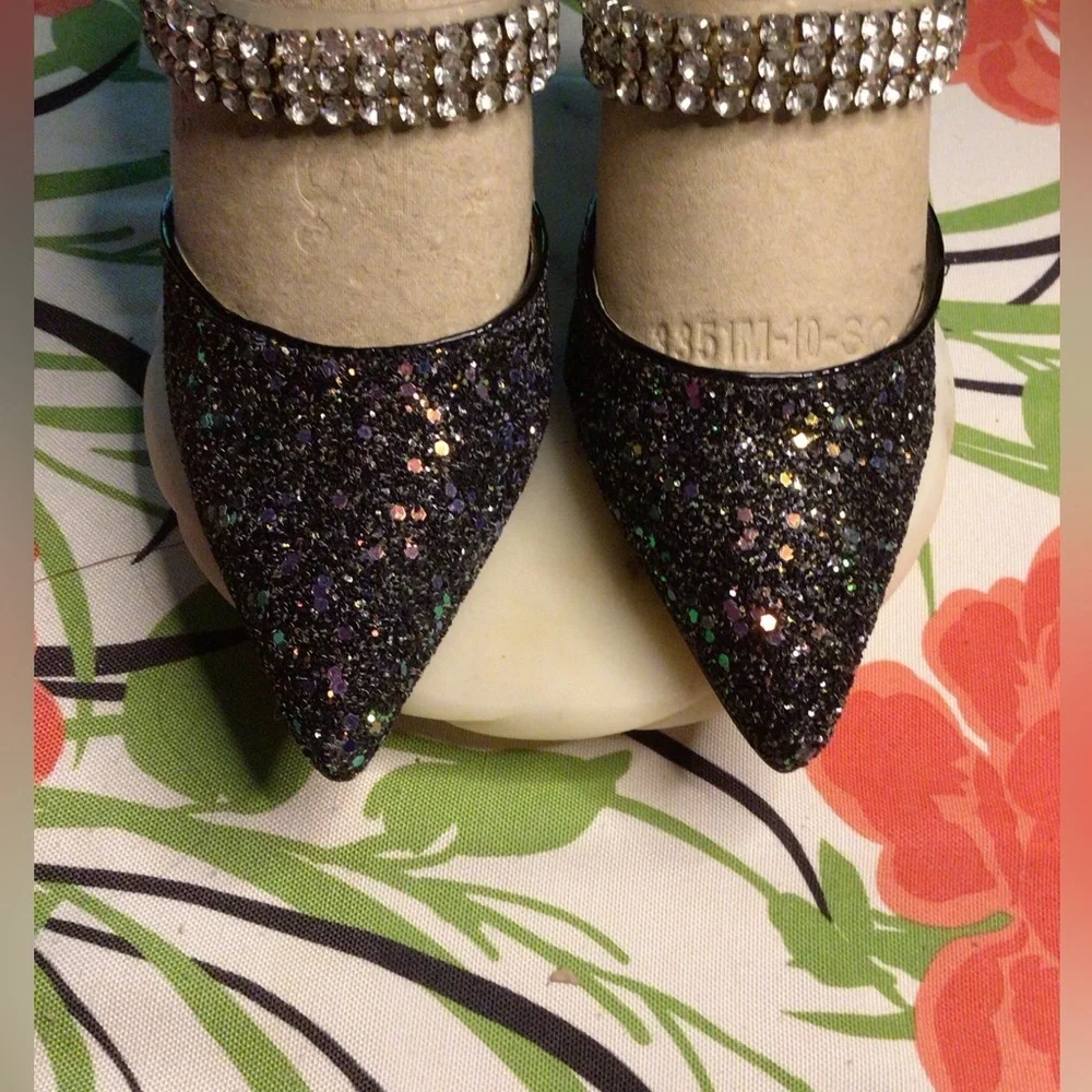 NEW LEMONADE BLACK PUMS HEELS - Picture 7 of 10